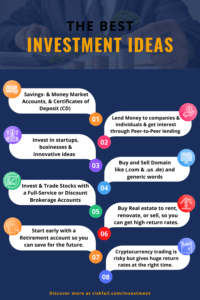 The best Investment Ideas Infographic